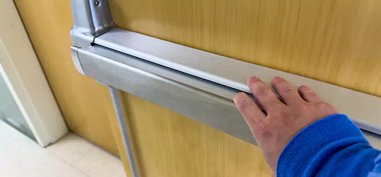 Installing a Push Bar on a Door Grand Prairie